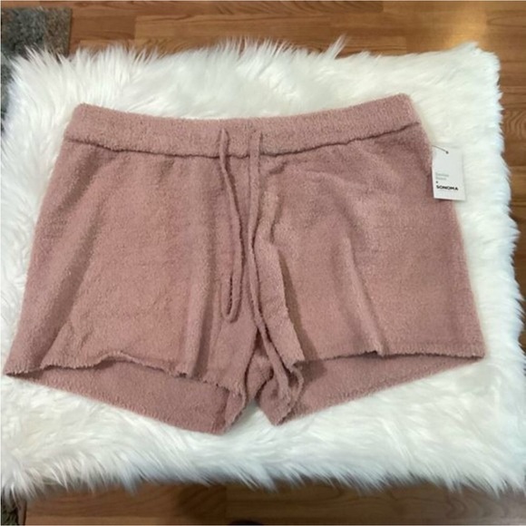 Sonoma + Denise Bidot shorts Woman’s size 1X color is blush relaxed fit - Picture 1 of 15